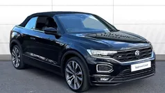Black Used 2021 VW T-Roc Cabriolet R-line Cabriolet | £23,672 (Fair price)