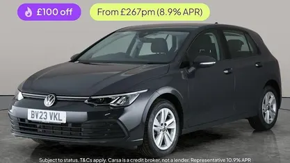 Grey Used 2023 VW Golf VIII Life Hatchback | £18,518 (Good price)