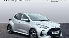 Silver Used 2021 Toyota Yaris Hybrid Design Hatchback | £15,750 (Fair price)