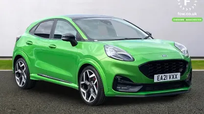 Used Ford Puma Performance Edition 200 HP (147 kW) 2021 Green SUV