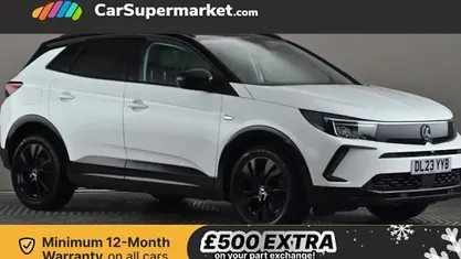 White Used 2023 Vauxhall Grandland X SUV | £13,997 (Fair price)