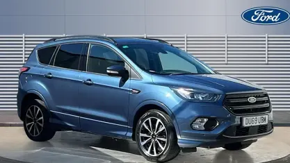 Begagnad Ford Kuga ST-Line 150 HK (110 kW) 2019 Blå SUV