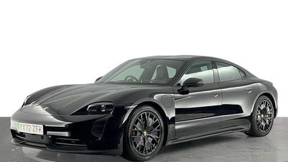 Begagnad Porsche Taycan Performance Package 439 kW (598 HK) 2022 Svart Sedan