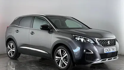 Used Peugeot 3008 GT-line 131 HP (96 kW) 2020 Grey SUV