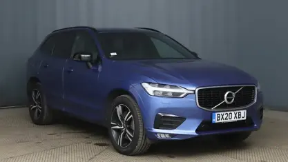 Used Volvo XC60 R-Design 250 HP (183 kW) 2019 Blue SUV