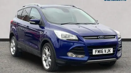 Used Ford Kuga Titanium 150 HP (110 kW) 2016 Blue SUV