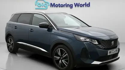 Used Peugeot 5008 Premium 131 HP (96 kW) 2022 Blue SUV
