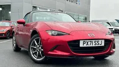 Red Used 2021 Mazda MX5 Inclusive Cabriolet | £18,495 (Fair price)