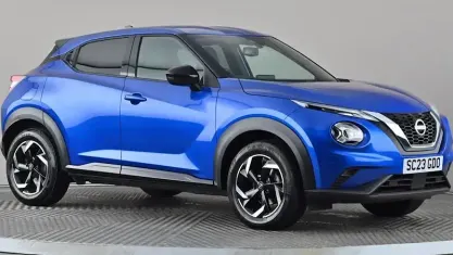 Used Nissan Juke N-Connecta 114 HP (83 kW) 2023 Blue SUV