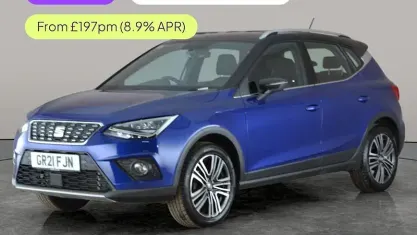 Used Seat Arona XCELLENCE 110 HP (80 kW) 2021 Blue SUV