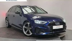 Blue Used 2021 Audi A4 Black Edition Estate | £23,495 (Fair price)