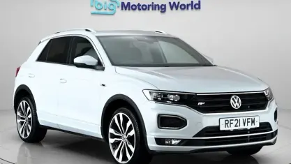 Used VW T-Roc R-line 150 HP (110 kW) 2021 Silver SUV