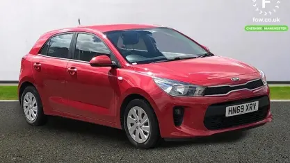 Begagnad Kia Rio Air 84 HK (61 kW) 2019 Röd Halvkombi