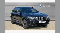 Black Used 2022 BMW X3 M Sport SUV | £33,524 (Fair price)