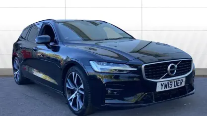 Second-hand Volvo V60 R-Design 250 CP (183 kW) 2019 Negru Break