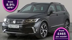 Black Used 2023 VW Tiguan R-line SUV | £29,477 (Fair price)