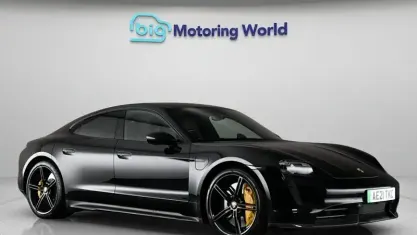 Used Porsche Taycan Performance Package 559 kW (761 HP) 2021 Black Sedan