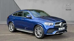 Blue Used 2021 Mercedes GLE400 AMG Line Premium Plus Coupe | £50,901 (Fair price)