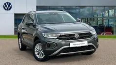 Indium grey metallic Used 2022 VW T-Roc Life SUV | £20,396 (Fair price)