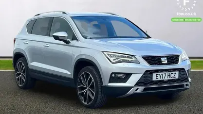 Begagnad Seat Ateca 4Drive 190 HK (139 kW) 2017 Silver SUV