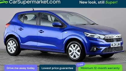 Used Dacia Sandero Expression 91 HP (66 kW) 2024 Blue Hatchback