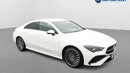Used Mercedes CLA200 AMG Line Premium 163 HP (119 kW) 2025 White Coupe