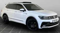 White Used 2021 VW Tiguan Allspace R-line SUV | £23,795 (Fair price)