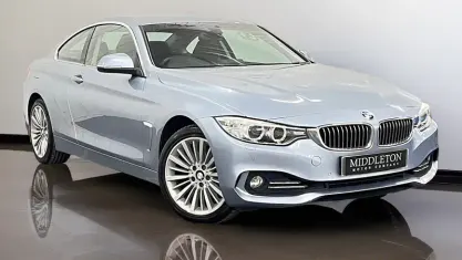 Used BMW 430 Luxury Line 258 HP (189 kW) 2014 Blue Coupe