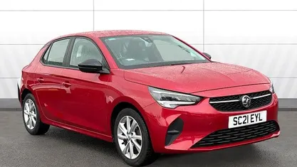 Red Used 2021 Vauxhall Corsa Hatchback | £10,120 (Fair price)