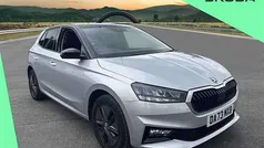 Brilliant silver metallic body / black magic pearl effect roof Used 2023 Skoda Fabia Colour Edition Hatchback | £17,000 (Fair price)