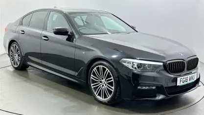 Used BMW 520 M Sport 190 HP (139 kW) 2018 Black Sedan