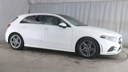 Used Mercedes A220 AMG Line Premium Plus 190 HP (139 kW) 2019 White Hatchback