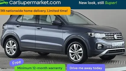 Used VW T-Cross SE 95 HP (69 kW) 2022 Grey SUV