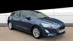 Blue Used 2019 Ford Focus Titanium Hatchback | £10,023 (Fair price)