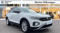 White Used 2022 VW T-Roc Life SUV | £22,490 (Fair price)