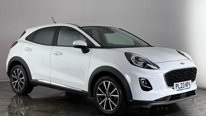 White Used 2023 Ford Puma Titanium Hatchback | £14,300 (Good price)