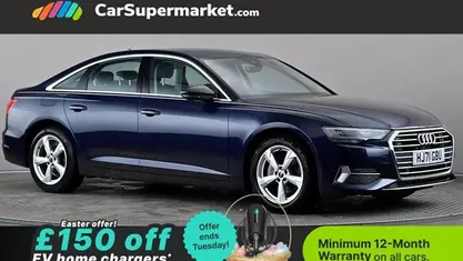 Used Audi A6 Sport 204 HP (150 kW) 2021 Blue Sedan