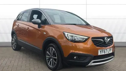 Used Vauxhall Crossland X Elite 110 HP (80 kW) 2017 Orange SUV