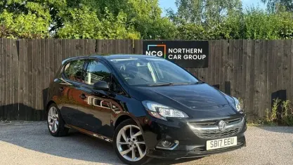 Used Vauxhall Corsa SRi 90 HP (66 kW) 2017 Black Hatchback