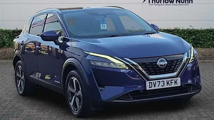 Used Nissan Qashqai N-Connecta 190 HP (139 kW) 2023 Blue SUV