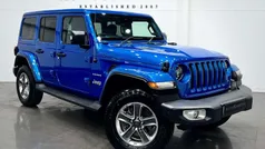 Blue Used 2022 Jeep Wrangler Sahara SUV | £36,490 (Super price)