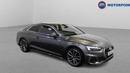 Used Audi A5 S-Line 150 HP (110 kW) 2023 Grey Coupe