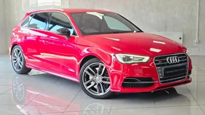 Used Audi S3 Sportback Design 300 HP (220 kW) 2015 Red Hatchback