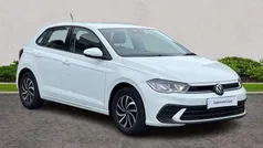 White Used 2023 VW Polo Life Hatchback | £17,490 (Fair price)