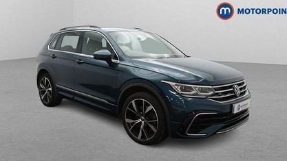 Second-hand VW Tiguan R-line 245 CP (180 kW) 2023 Albastru SUV