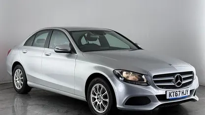 Silver Used 2017 Mercedes C200 SE Sedan | £10,400 (Super price)
