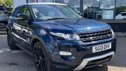 Used Land Rover Range Rover evoque Dynamic 190 HP (139 kW) 2013 Blue SUV