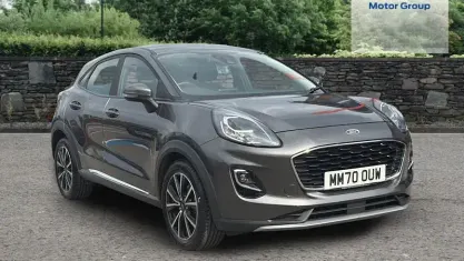 Used Ford Puma Titanium 125 HP (91 kW) 2020 Grey SUV