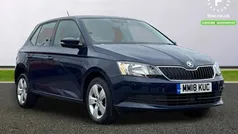 Blue Used 2018 Skoda Fabia SE Hatchback | £8,799 (Fair price)