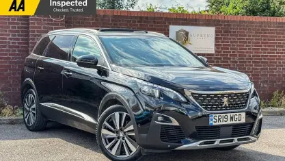 Used Peugeot 5008 Premium 131 HP (96 kW) 2019 Black SUV
